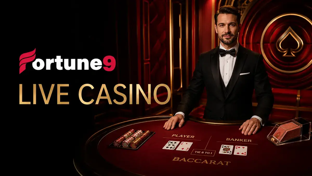 Fortune9 Live Casino selection